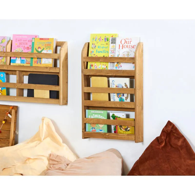 Cosy - Smalle Wandboekenplank met Voorkant
