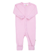 Joha - Wol Jumpsuit 2-in-1 met Voetjes - Roze
