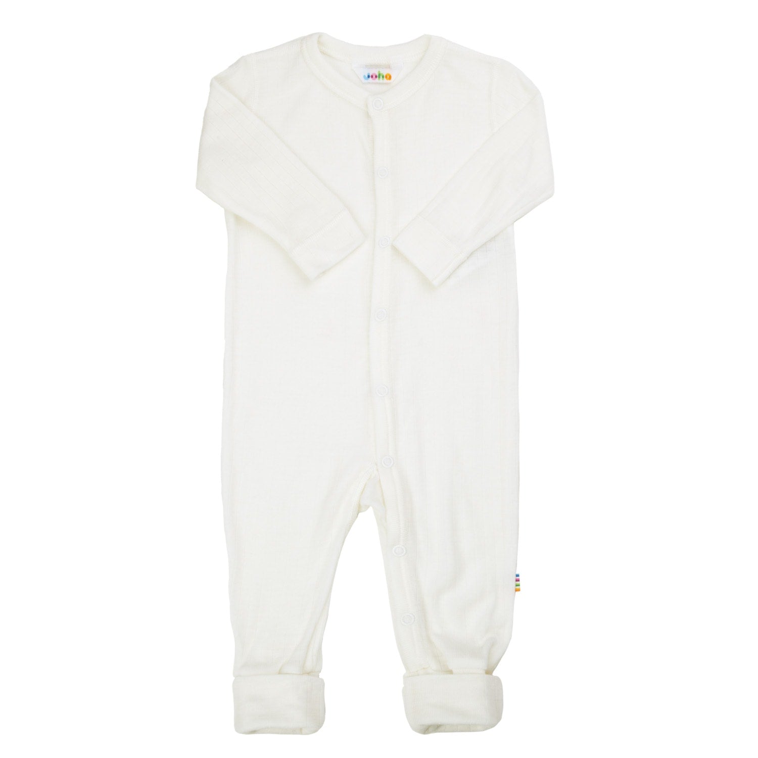 Joha - Wol Jumpsuit 2-in-1 met Voetjes - Ecru