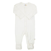 Joha - Wol Jumpsuit 2-in-1 met Voetjes - Ecru