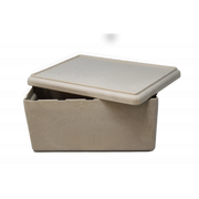 Wissner - Speelbak (hoog) met deksel voor sensorisch spel - naturel