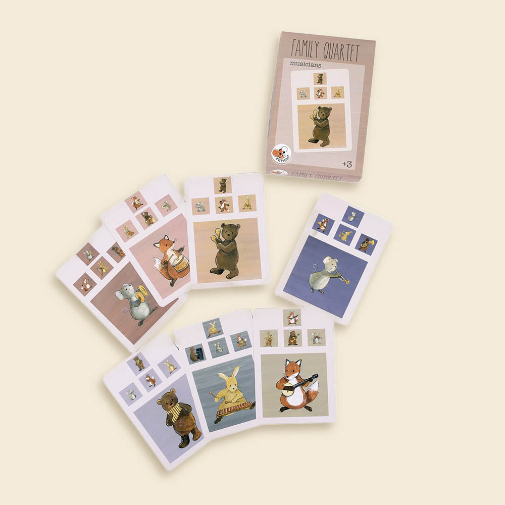 Egmont Toys - Kwartet muzikantenfamilies