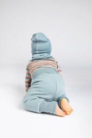 Engel Natur - 100% wol-fleece broekje - Bergblauw