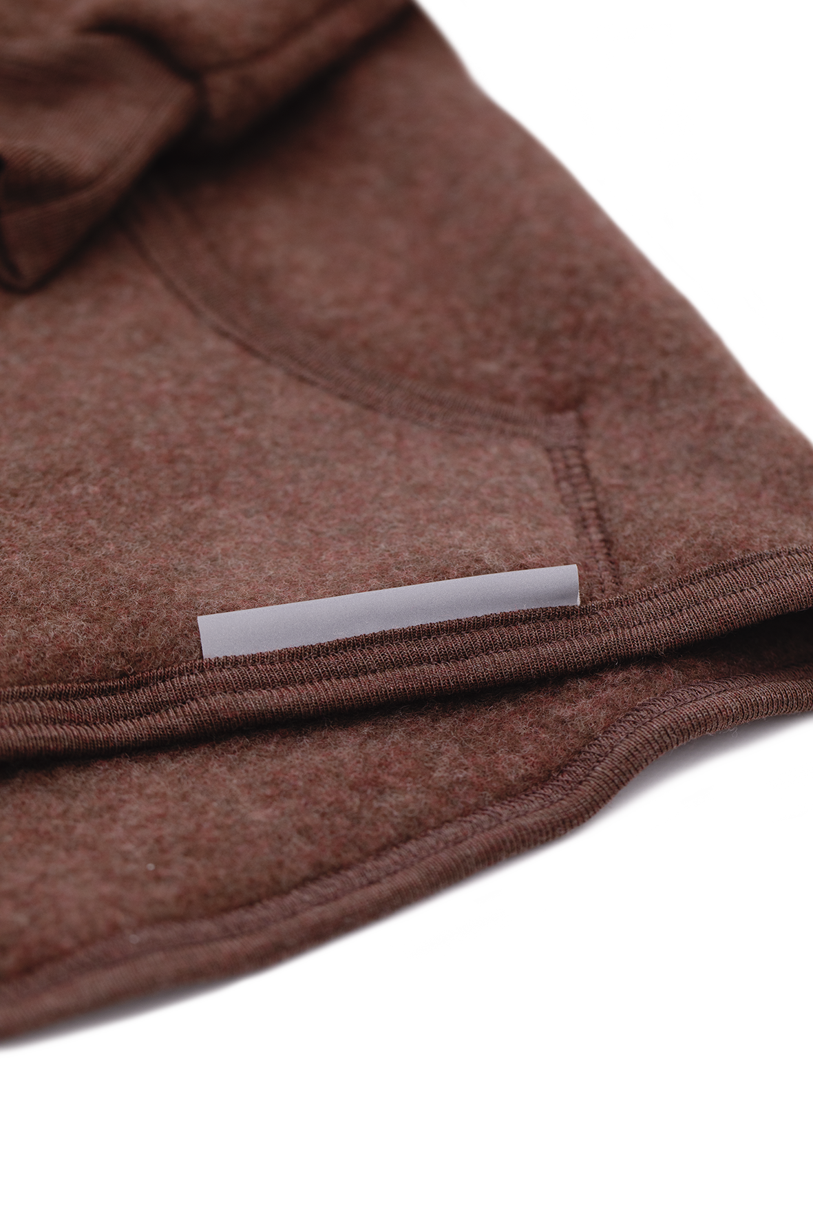 Engel Natur - Wol Kinder Capuchonvest - Kaneel Mélange