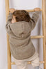 Engel Natur 100% wol-fleece vestje-jasje - Walnoot maat 50-116