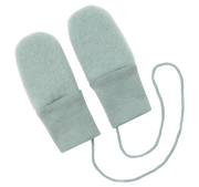 Engel Natur - wantjes 100% wol fleece - Bergblauw