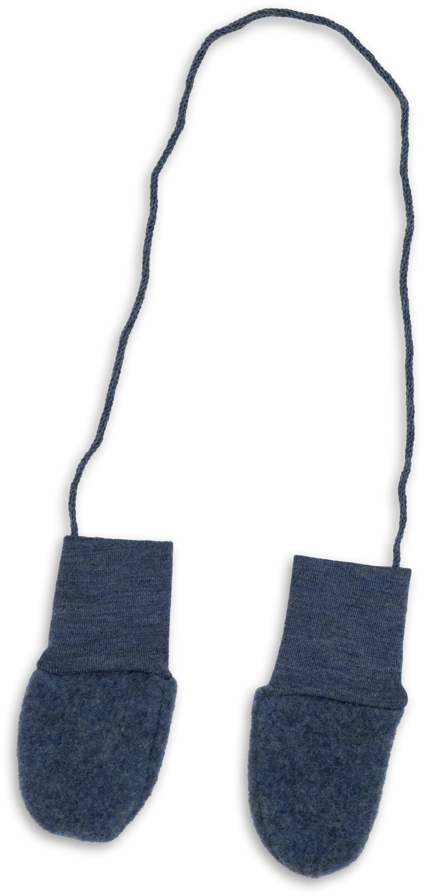 Engel Natur - wantjes 100% wol fleece - Blauw