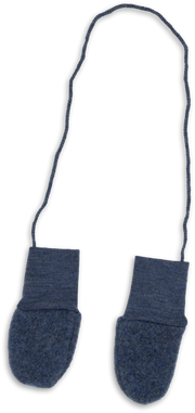 Engel Natur - wantjes 100% wol fleece - Blauw