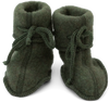 Engel Natur - 100% wol slofjes - Riet groen