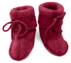 Engel Natur - 100% wol slofjes - Jasper rood