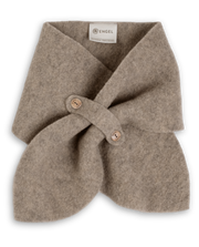 Engel Natur - sjaal 100% wol fleece - walnoot