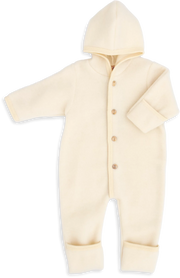 Engel Natur - 100% wol-fleece overall onesie - Naturel