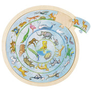 Goki - Puzzel dierencirkel