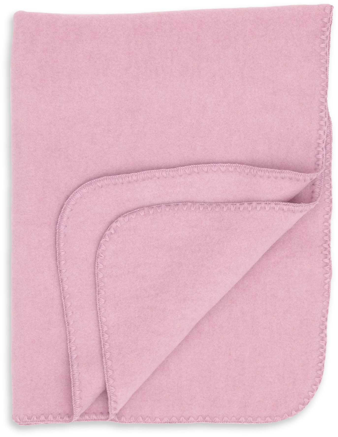 Engel Natur - 100% wol-fleece deken 80x100cm - Rosewood