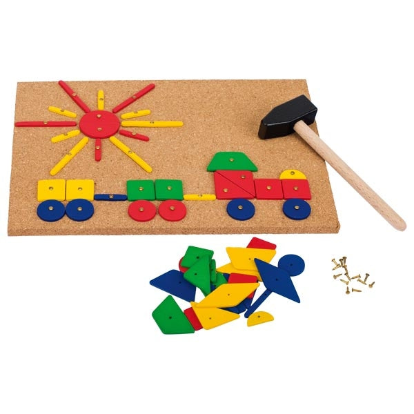 Goki - XXL Hamer en spijker spel