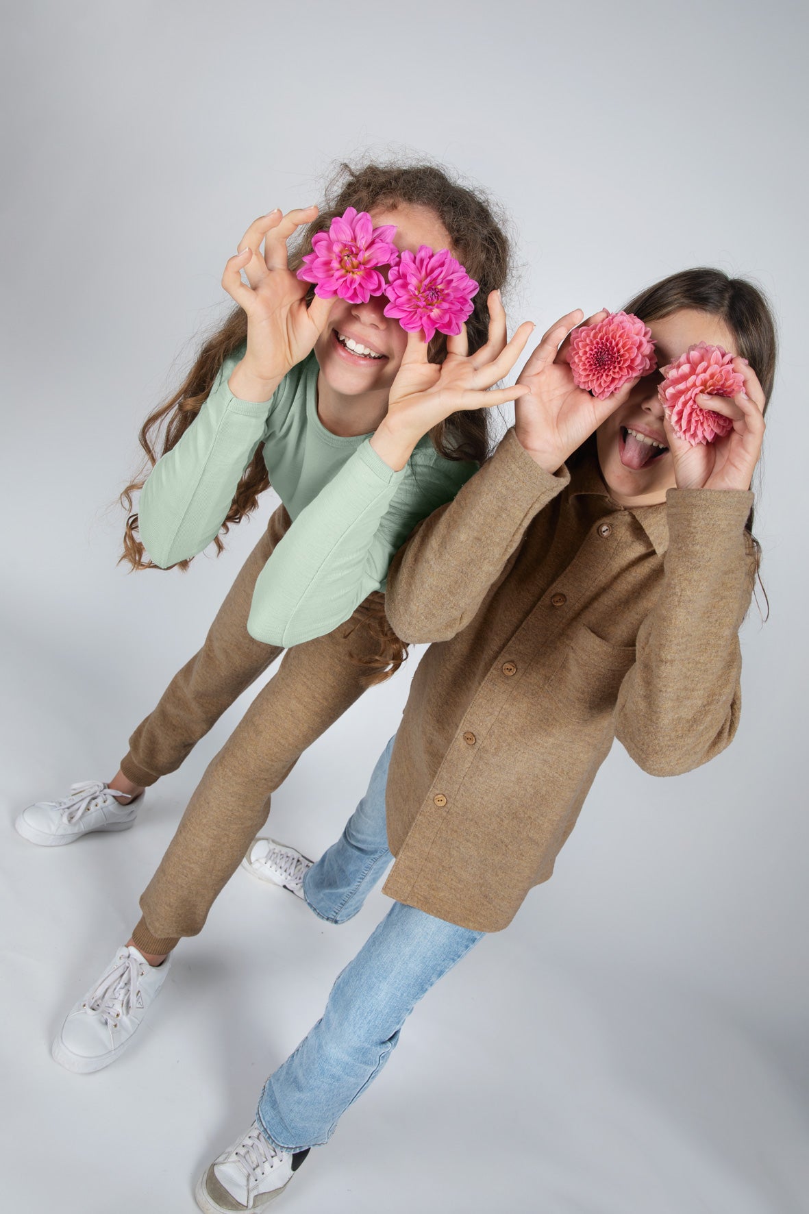 Engel Natur - Wol Kinder Broek - Amandel Mélange