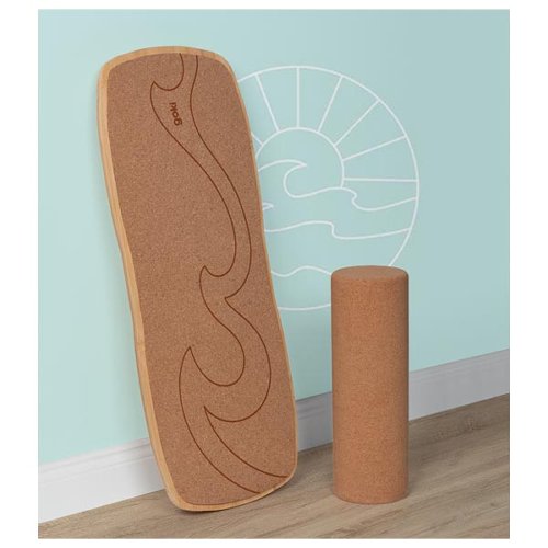 Goki - Balanceerplank Waikiki Beach met kurken rol