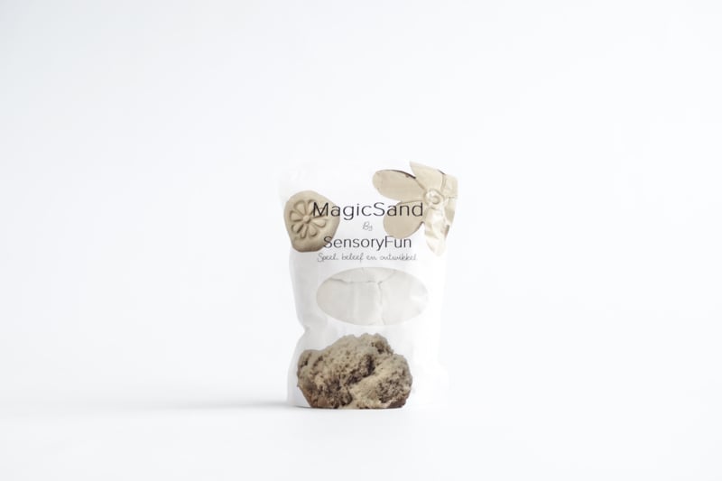MagicSand Kinetisch Zand Potje 100 ml — Wit