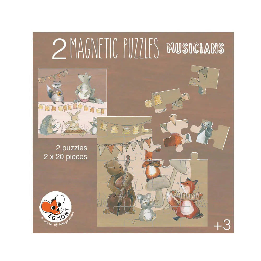 Egmont Toys - Magneetpuzzel muzikanten