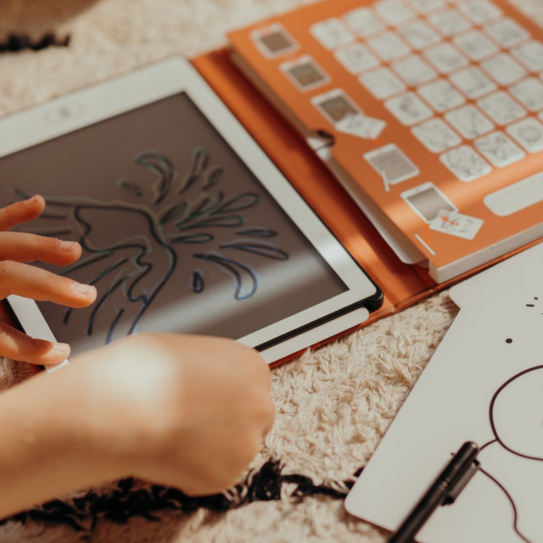 Kidywolf - Kidydraw-mini refill navulling - 60 kaarten dinosaurs and galaxy