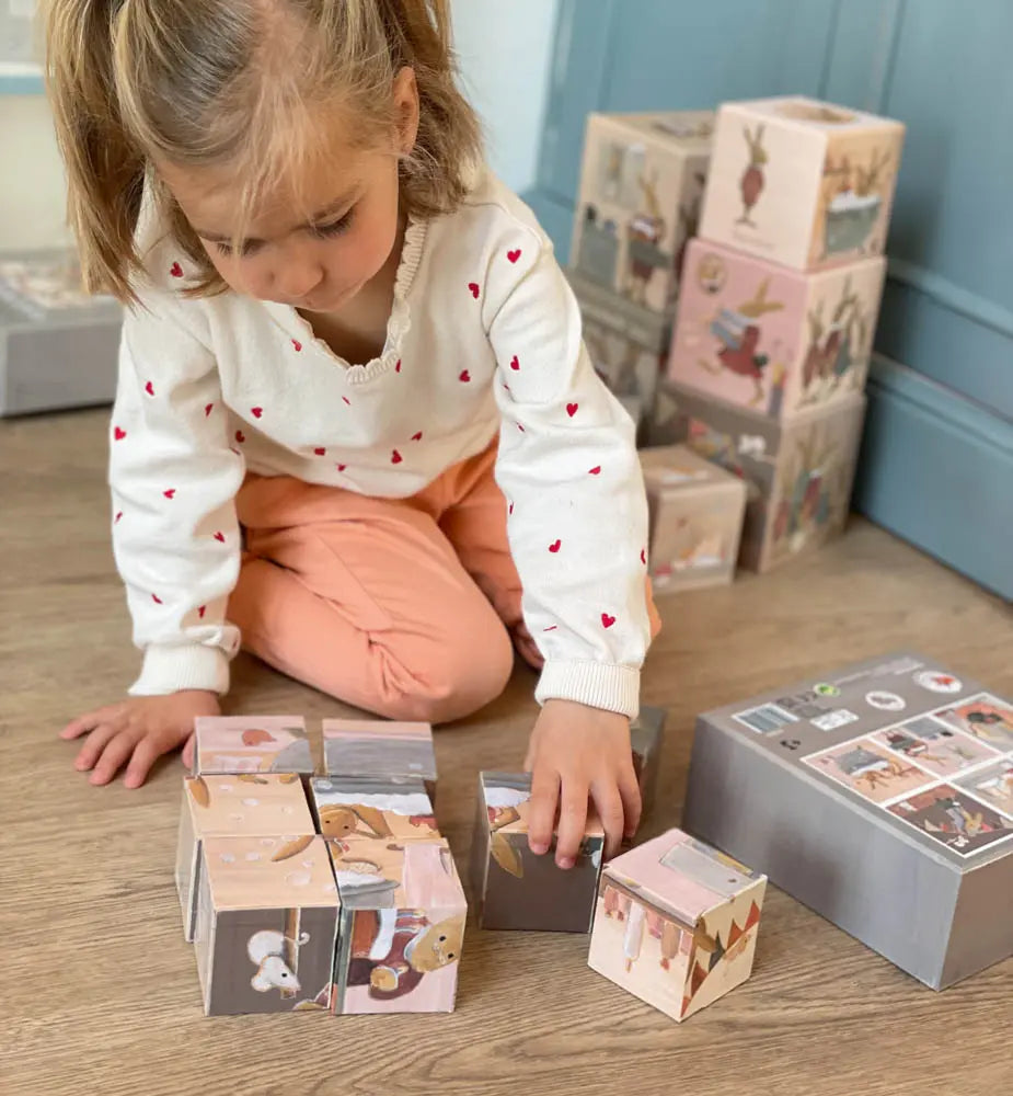 Egmont Toys - Puzzelkubus konijnenfamilie