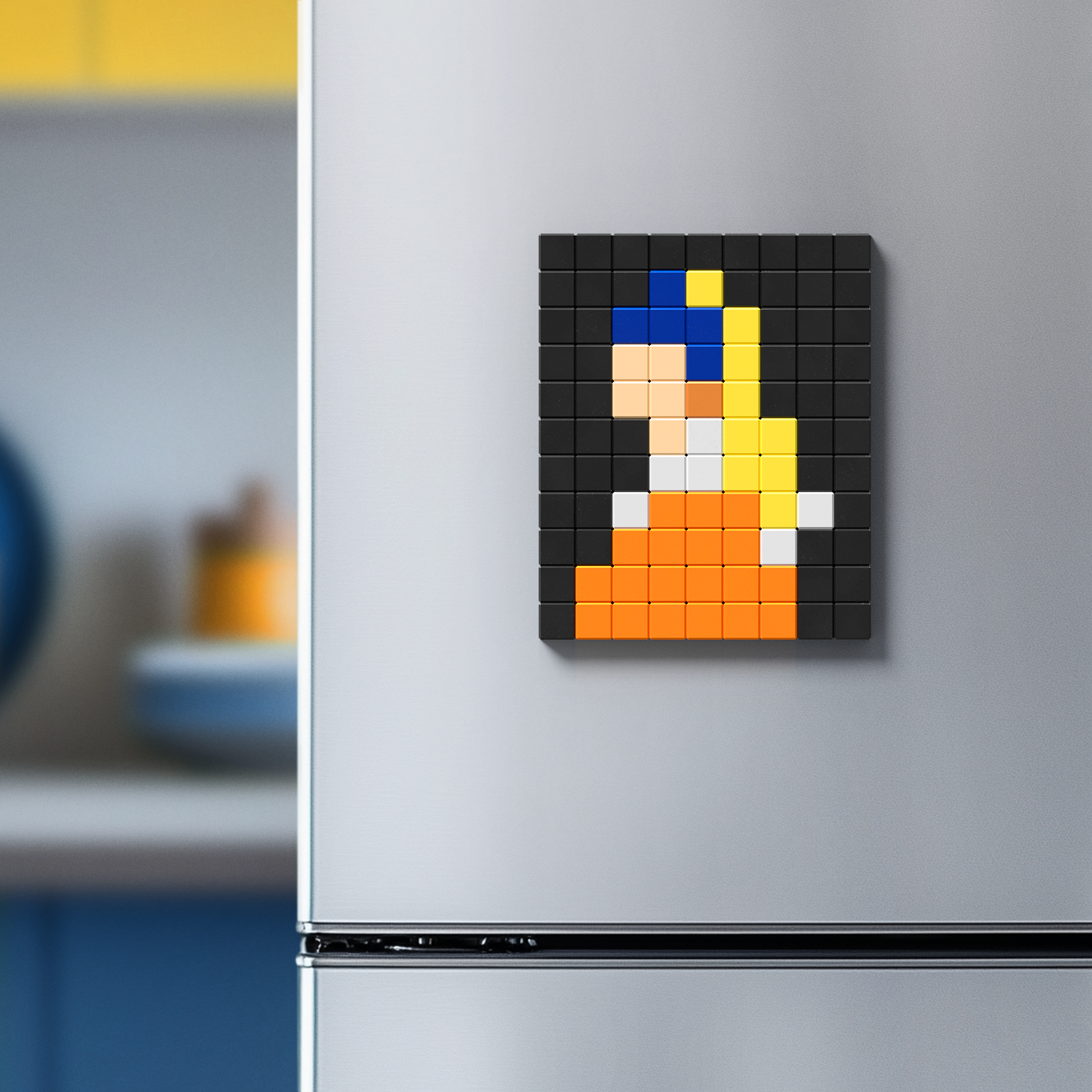 Pixio - Masterpiece Girl with a Pearl - 100 magneetblokjes