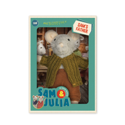 Het Muizenhuis - Knuffelmuis Sam's vader - 12 cm