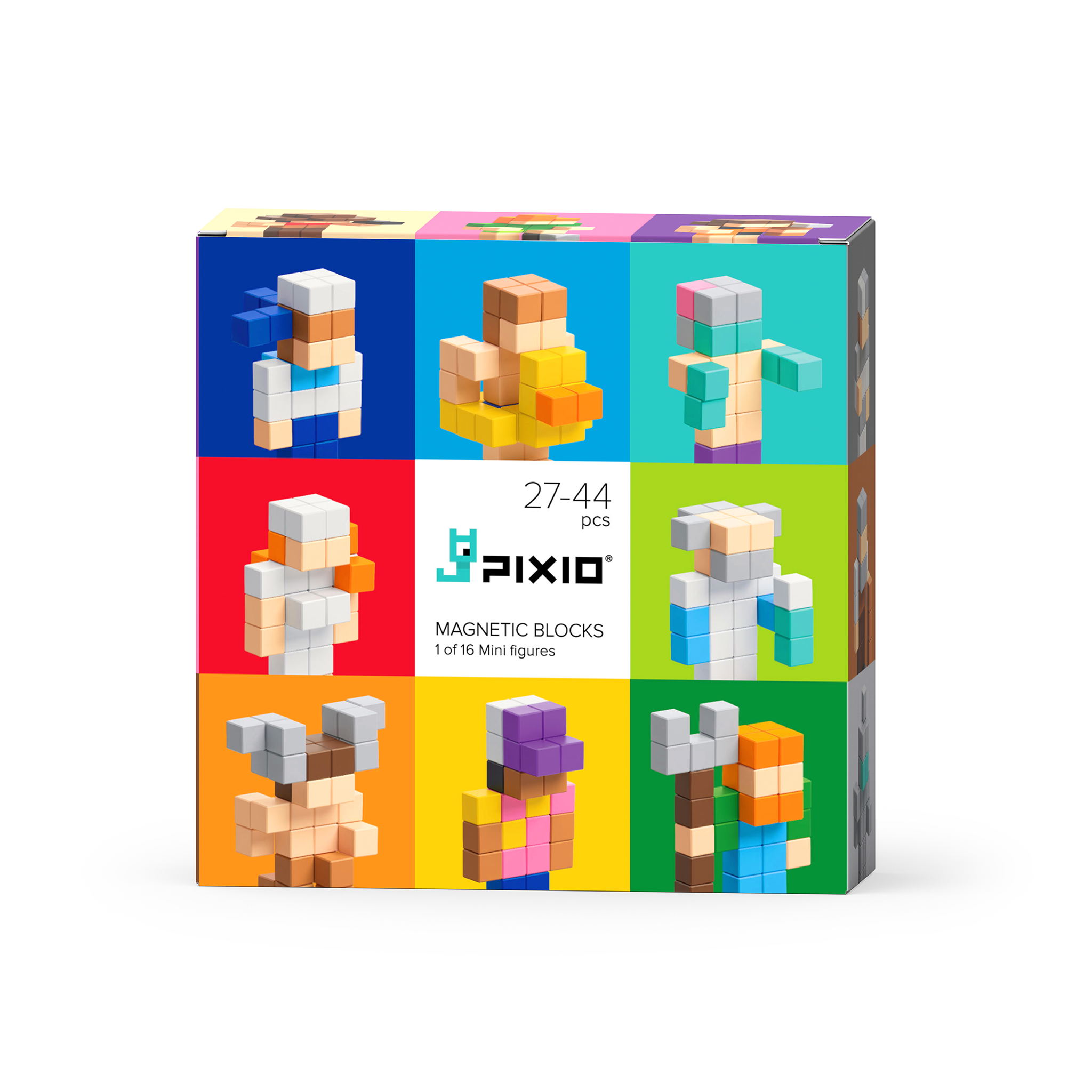 Pixio - Mini Figures Display - 16 verzamelfiguurtjes