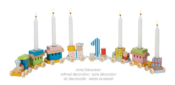 Goki - Verjaardagstrein met locomotief en 7 wagons