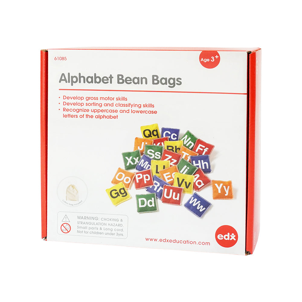 Edx Education - Alfabet Bonenzakjes - Set van 26