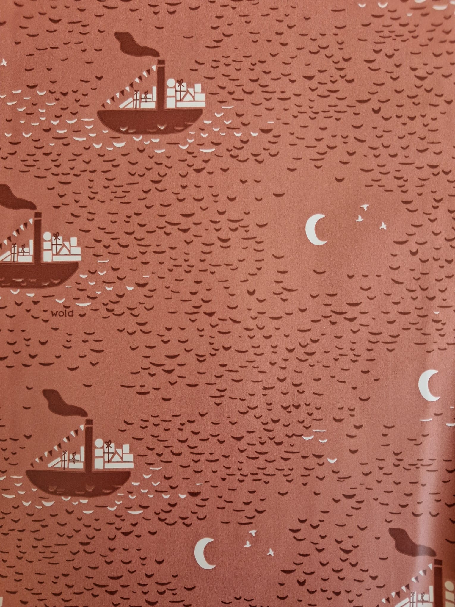 Cadeauzakjes middel - 200 papieren zakjes - 17 x 24 cm - Roze - Pakjesboot tussen golven