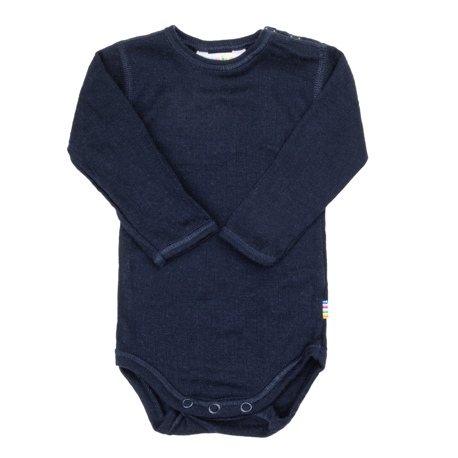 Joha - Wol Romper Lange Mouwen - Marineblauw
