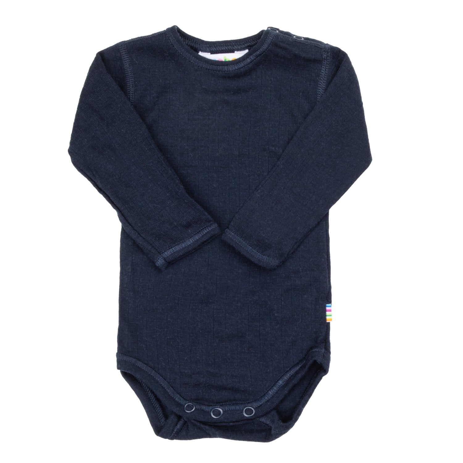 Joha - Wol Romper Lange Mouwen - Marineblauw