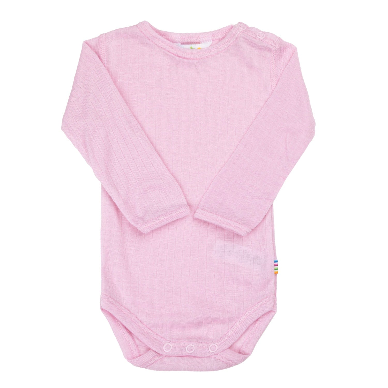 Joha - Wol Romper Lange Mouwen - Roze