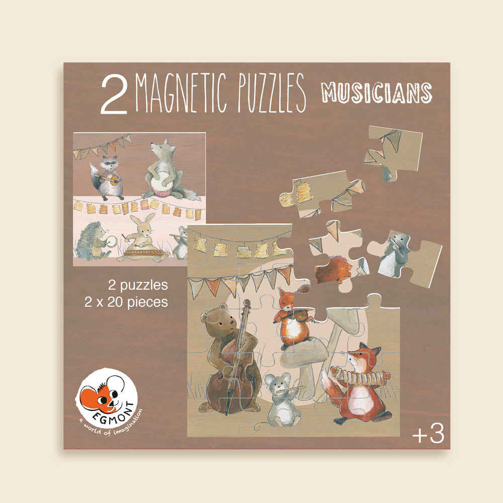 Egmont Toys - Magneetpuzzel muzikanten
