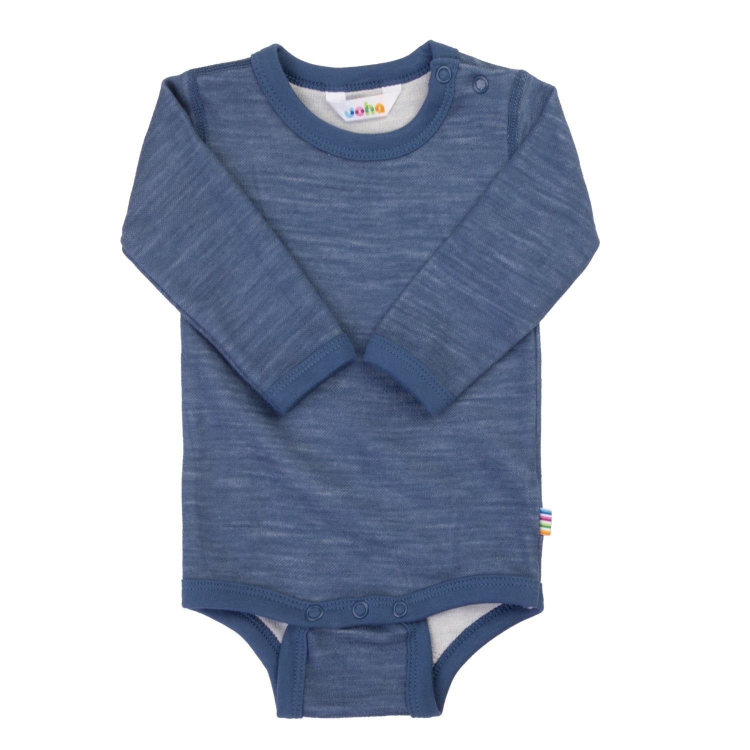 Joha - Wol/Bamboe Romper Lange Mouwen - Bordeaux