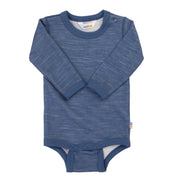 Joha - Wol/Bamboe Romper Lange Mouwen - Donkerblauw