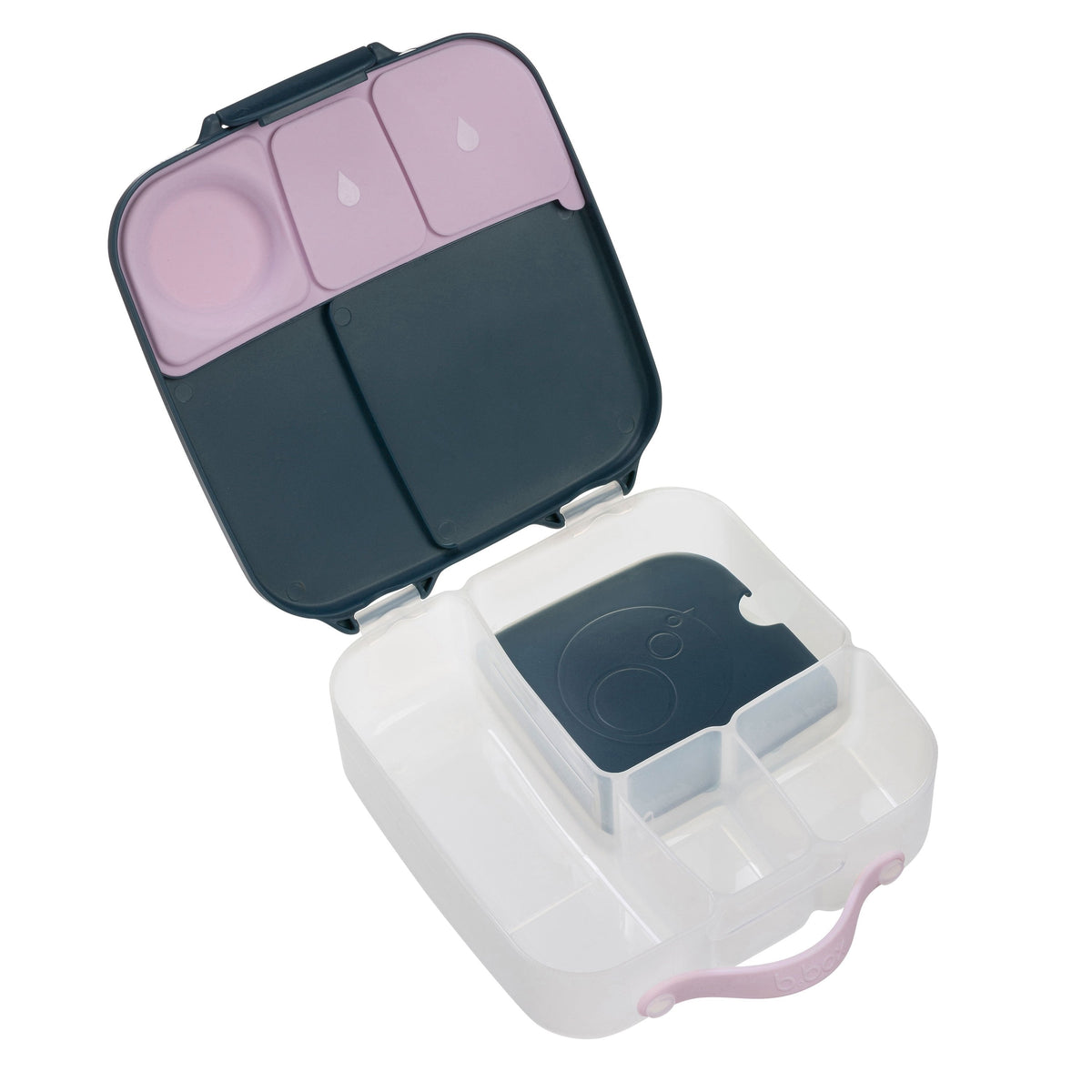 b.box - Lunchbox indigo rose