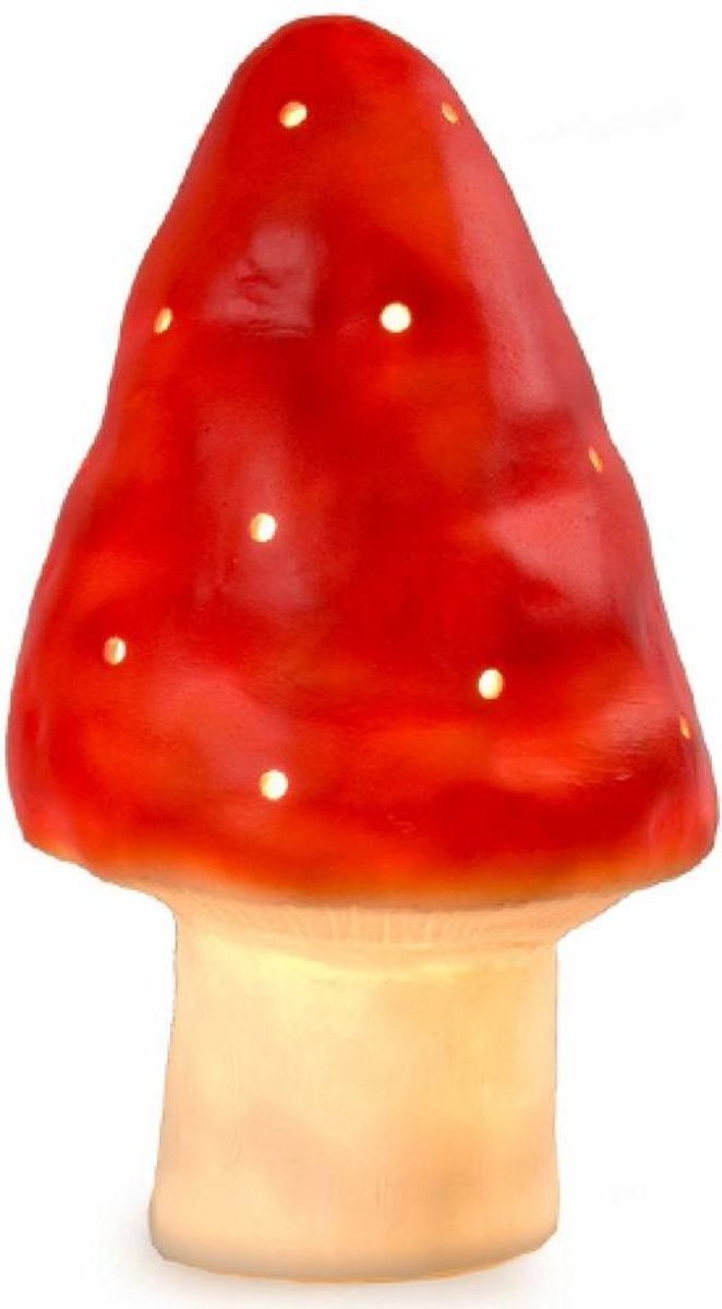 Egmont Toys - Lamp Paddenstoel Rood 15 x 28 cm - Heico