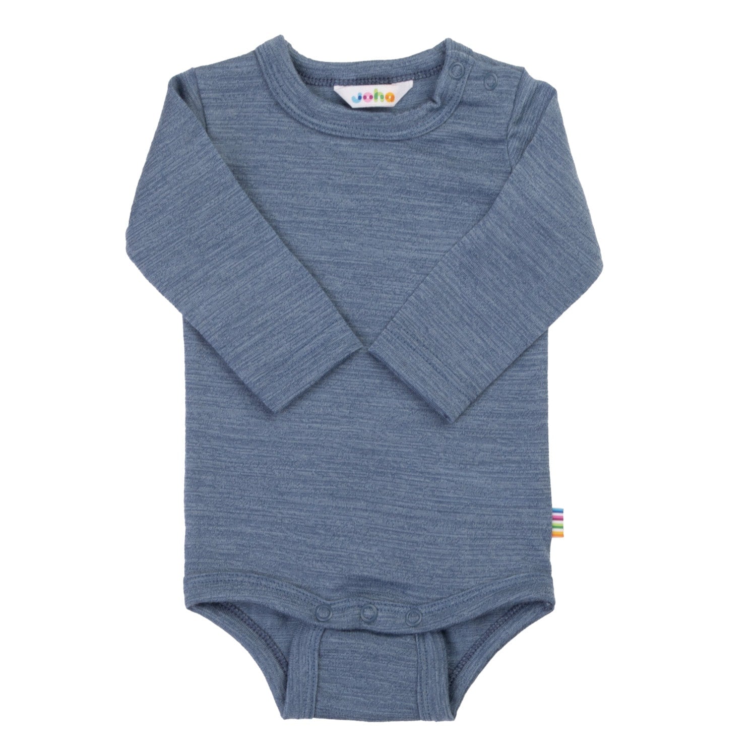 Joha - Wol Romper Lange Mouwen - Donkerblauw