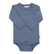 Joha - Wol Romper Lange Mouwen - Donkerblauw