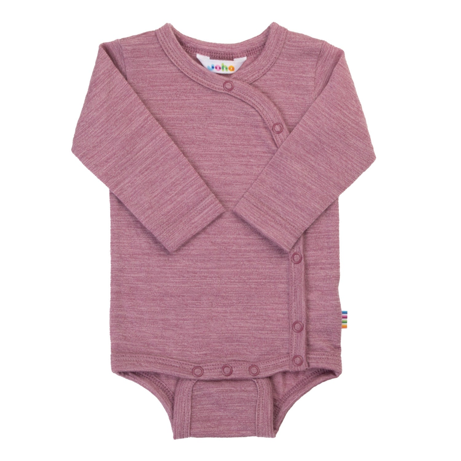 Joha - Wol Romper Zijsluiting - Bordeaux