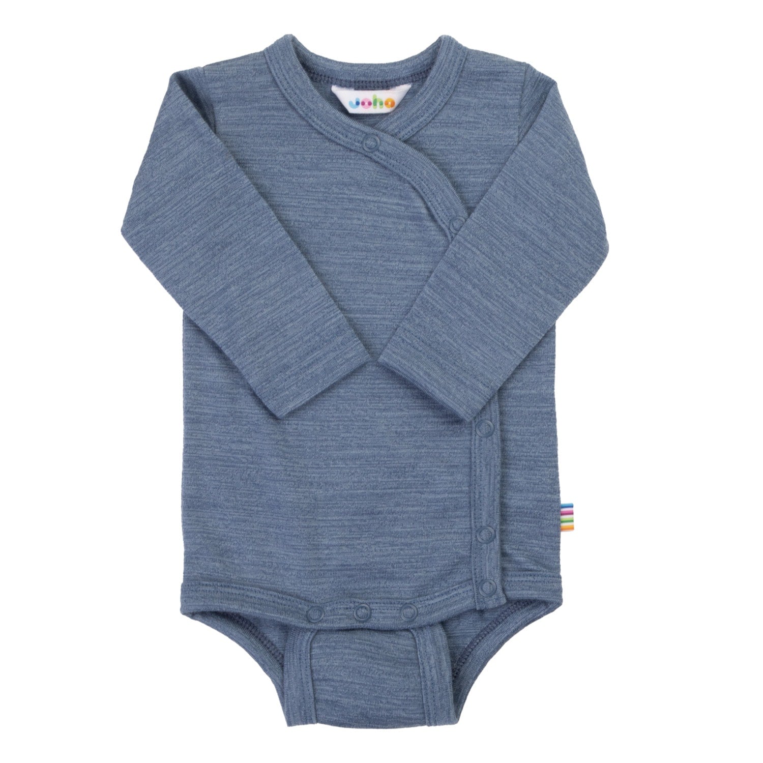 Joha - Wol Romper Zijsluiting - Donkerblauw