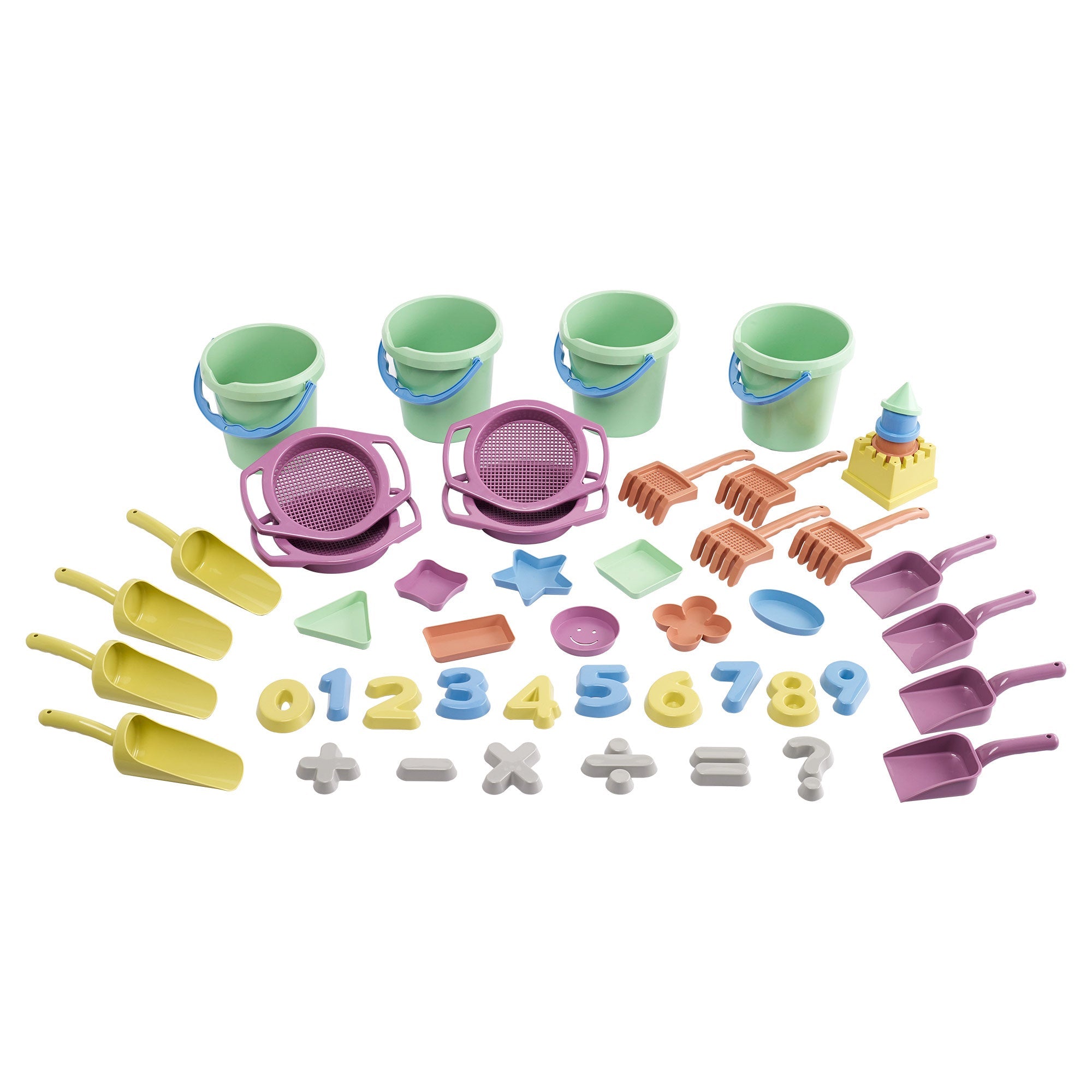 Edx Education - Green-n-Play Zandspeelset - 48 Stuks
