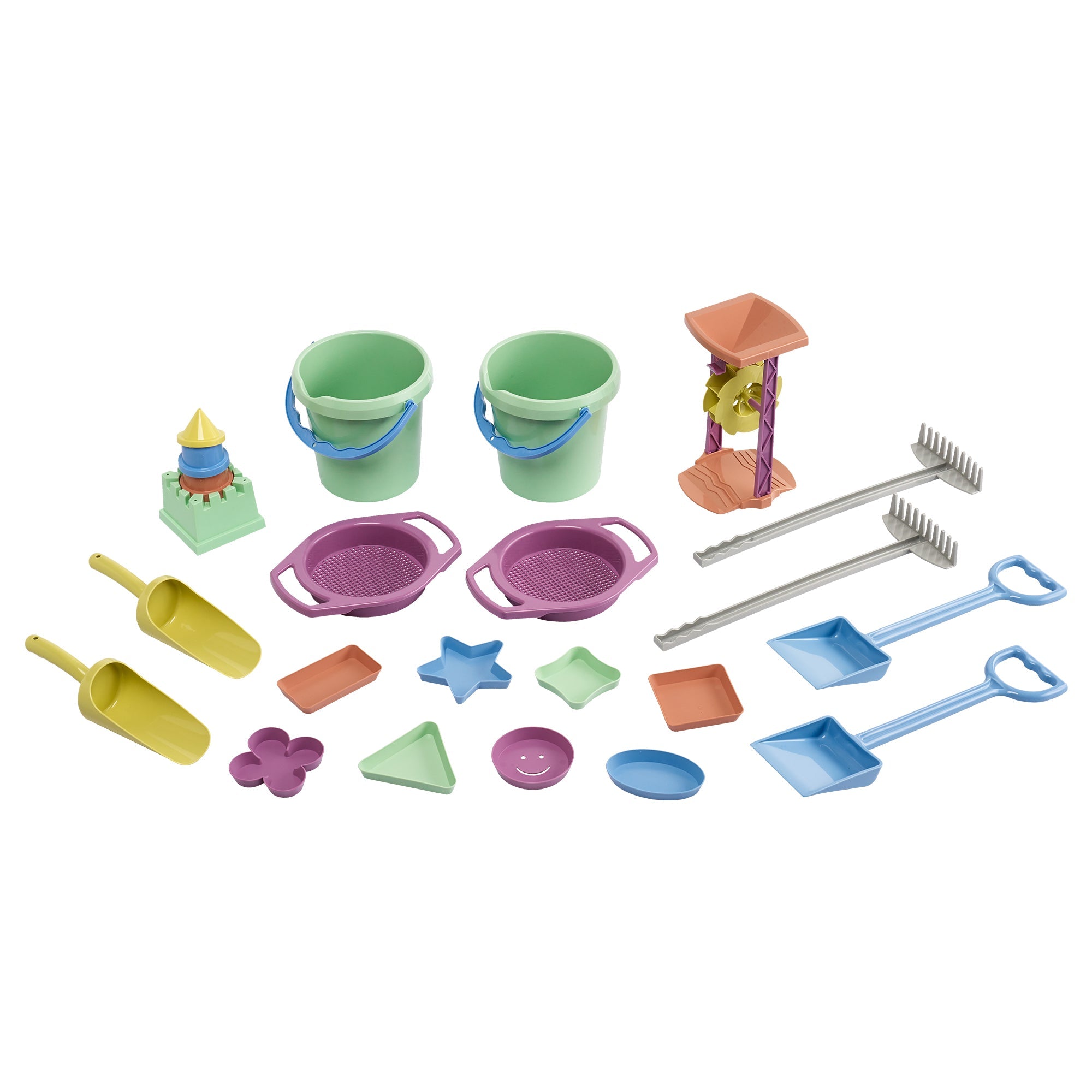 Edx Education - Green-n-Play Zand en Water Speelset - 23 Delig