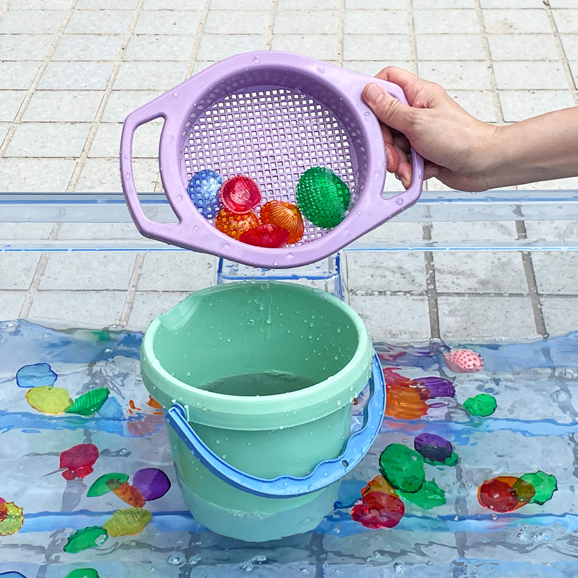 Edx Education - Green-n-Play Zand en Water Speelset - 23 Delig