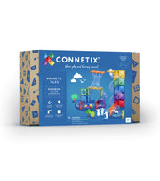 CONNETIX - Ball Run Pack knikkerbaan Uitbreiding 66 stuks - magnetisch constructiespeelgoed
