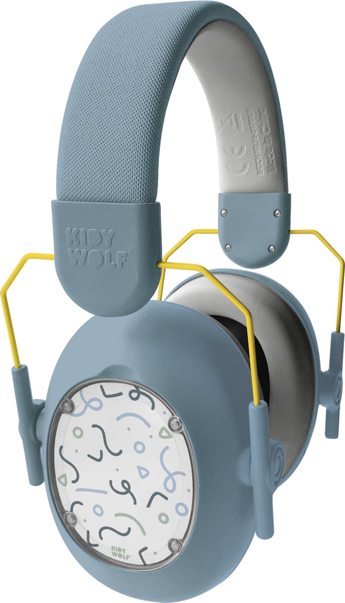 Kidywolf Kidynoise - Gehoorbescherming blauw