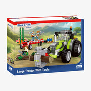 BlueBrixx - Grote Tractor met gereedschap (692 bouwstenen) 6+ jaar - bouwset