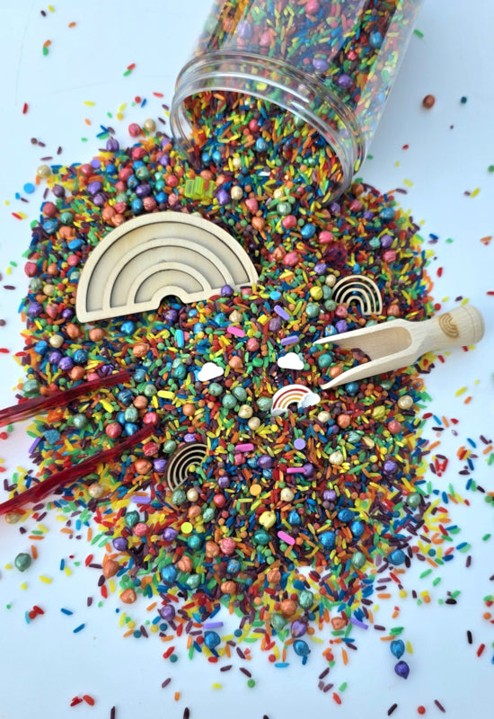 SensoryFun PourAndPlay Speelset — Regenboog